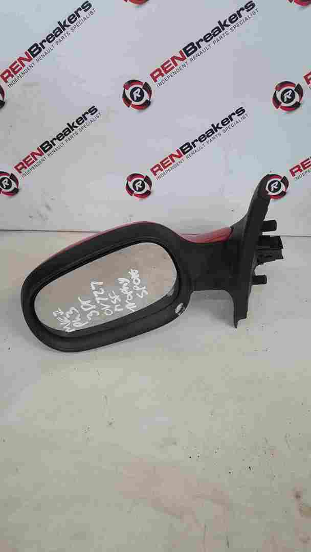 Thumb 3 Renault Clio Sport Trophy 2001-2005 182 Passenger NS Wing Mirror Red OV727