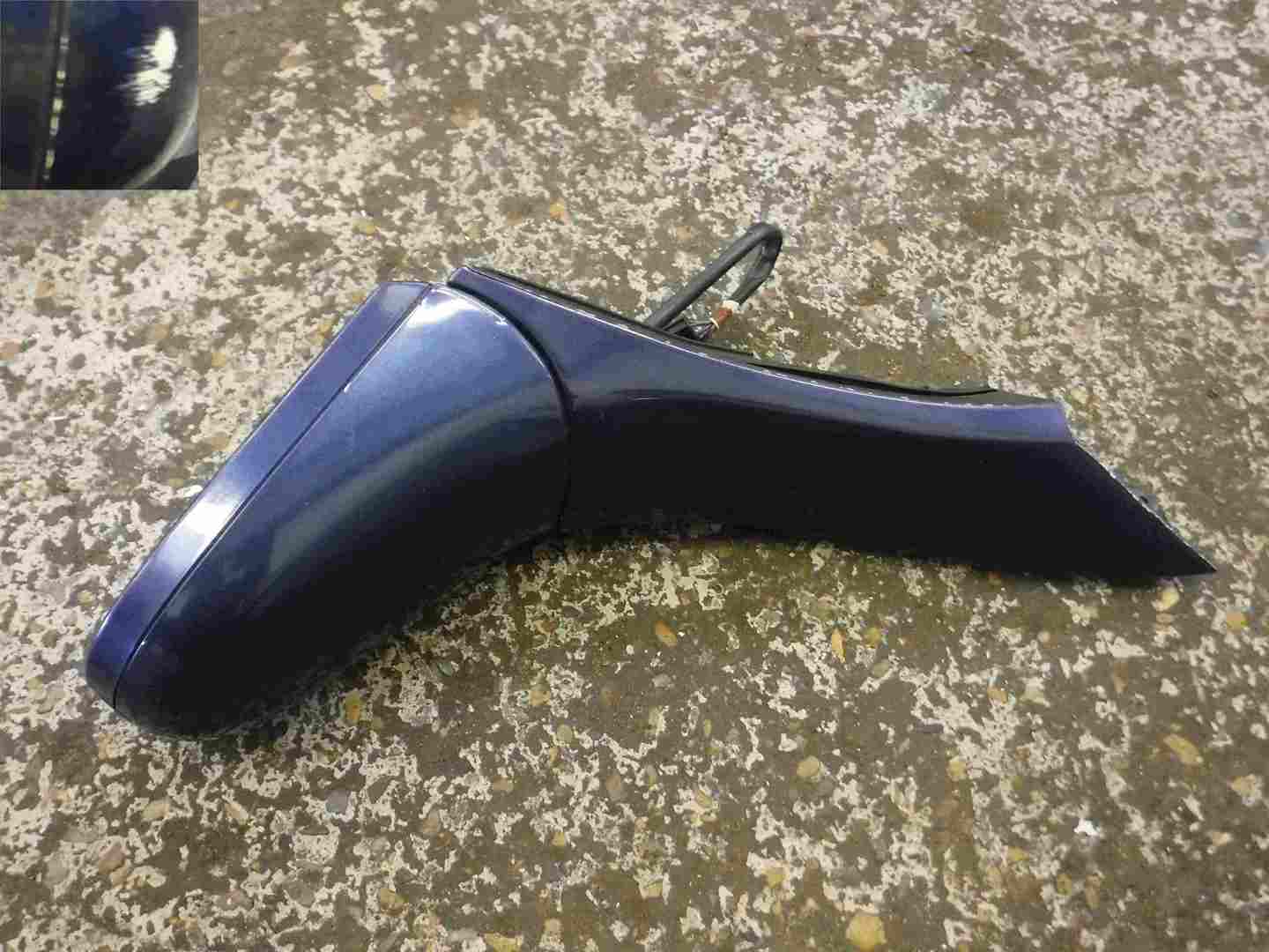 Renault Espace 1991-1997 Drivers OSF Front Wing Mirror Blue MV540