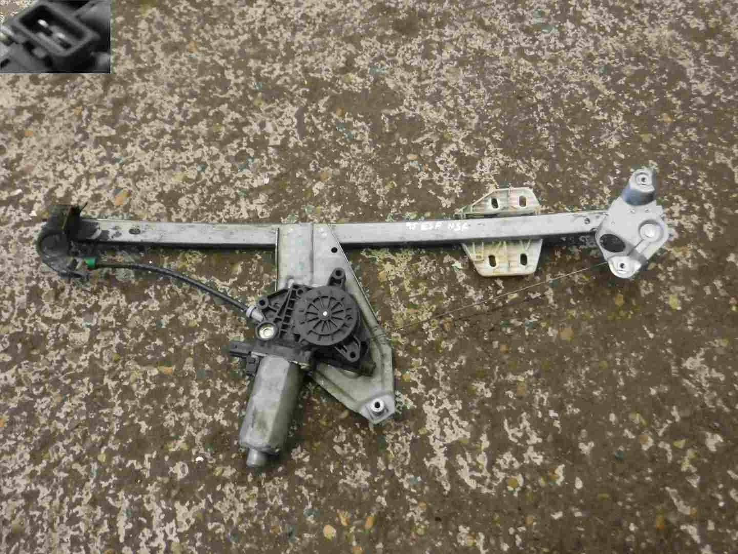 Renault Espace 1991-1997 Passenger NSF Front Window Motor + Regulator