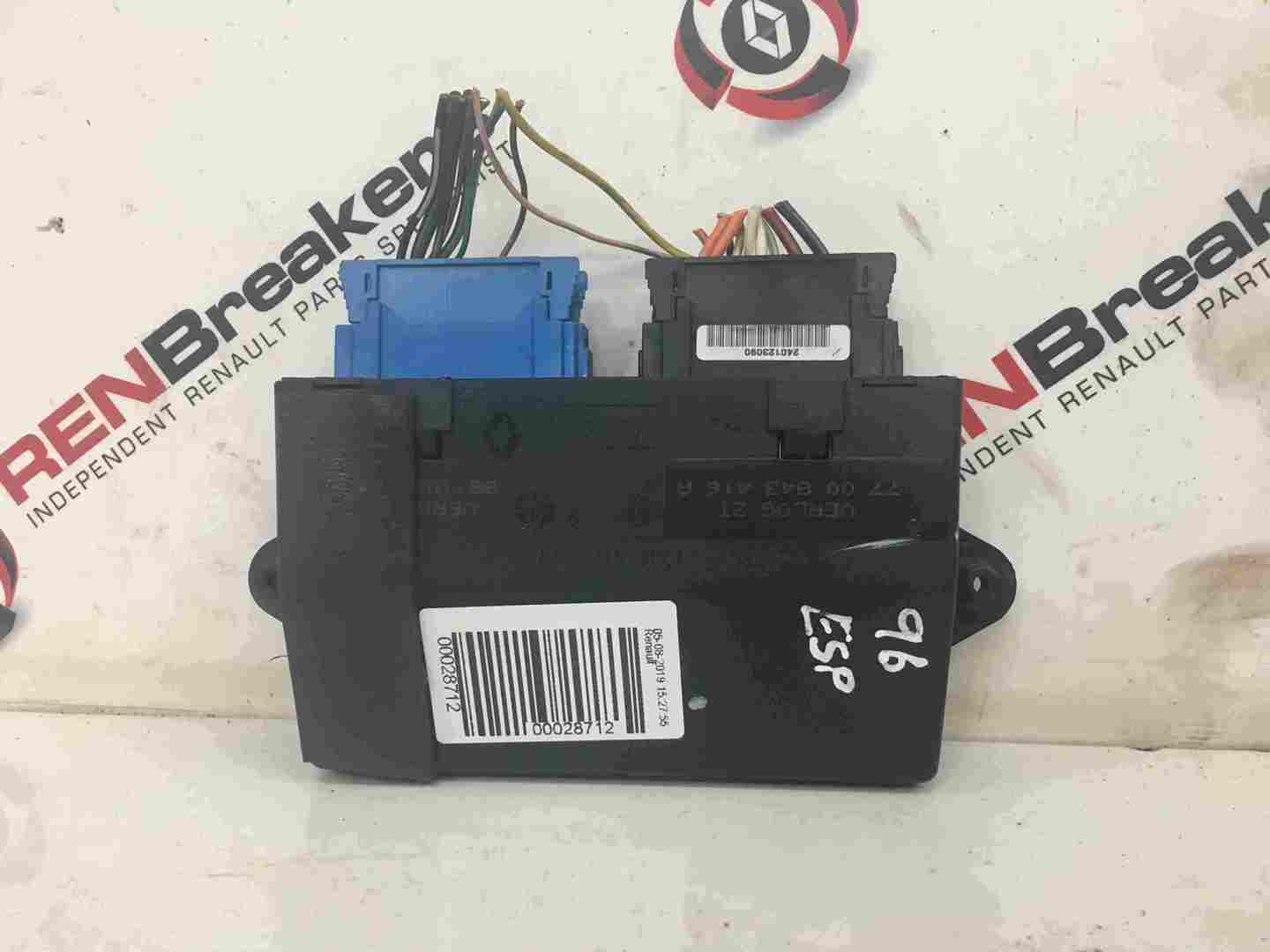 Renault Espace 1991-1999 Module Comfort Relay Box Immobiliser 7700843416A