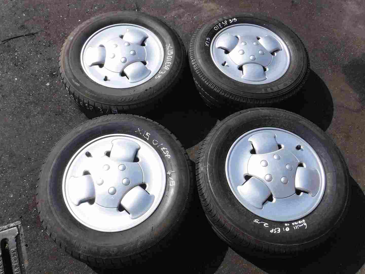 Renault Espace 1997-2003 Alloy Wheel Set X4 15inch