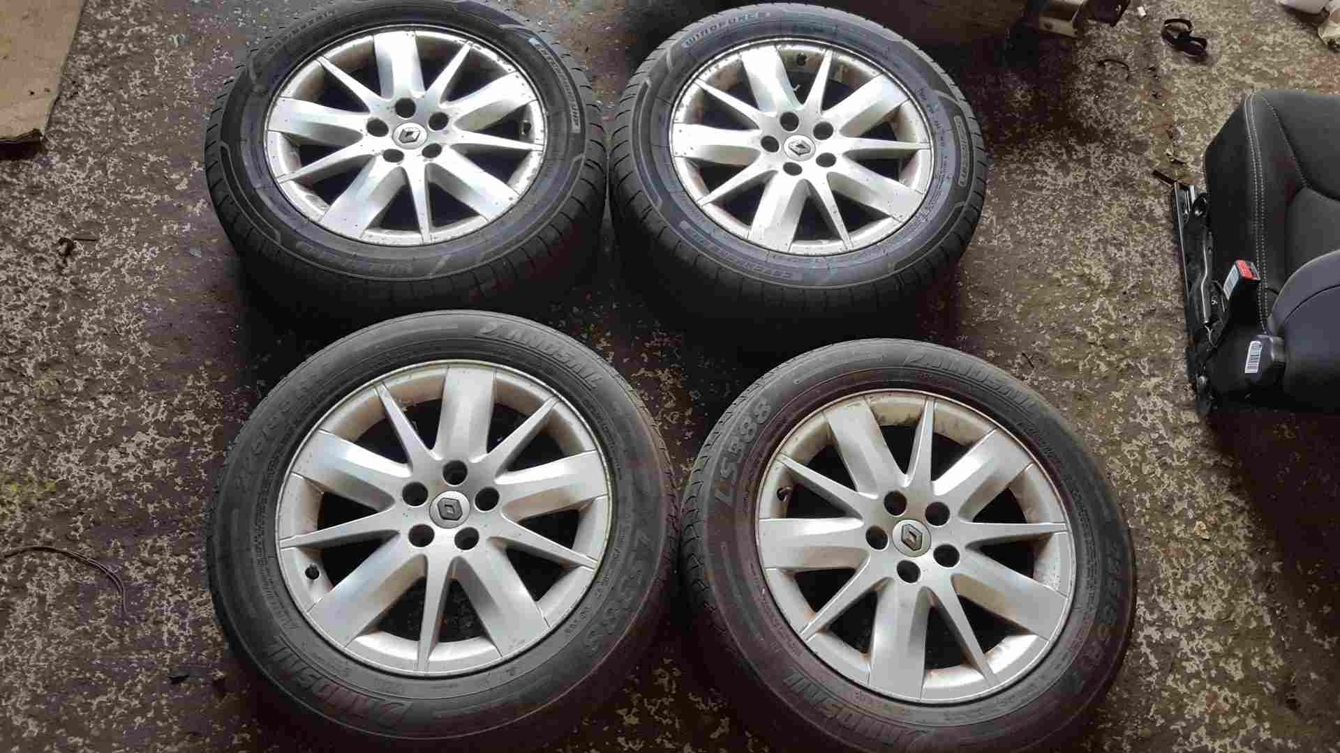 Thumb 6 Renault Espace 1997-2003 Alloy Wheels SET X4 225 55 17 4/5 6mm
