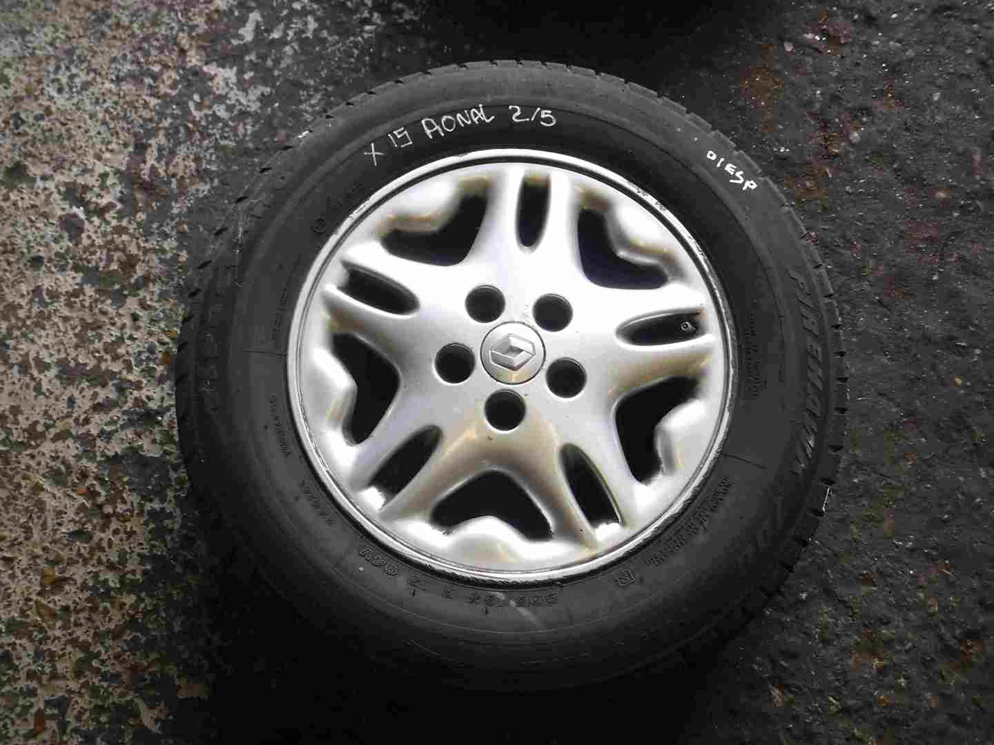 Renault Espace 1997-2003 Boralis Alloy Wheel 15inch
