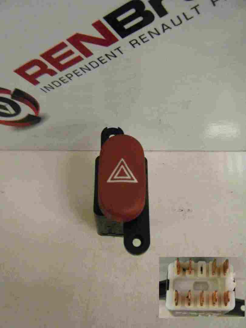 Renault Espace 1997-2003 Hazard Warning Switch 822955
