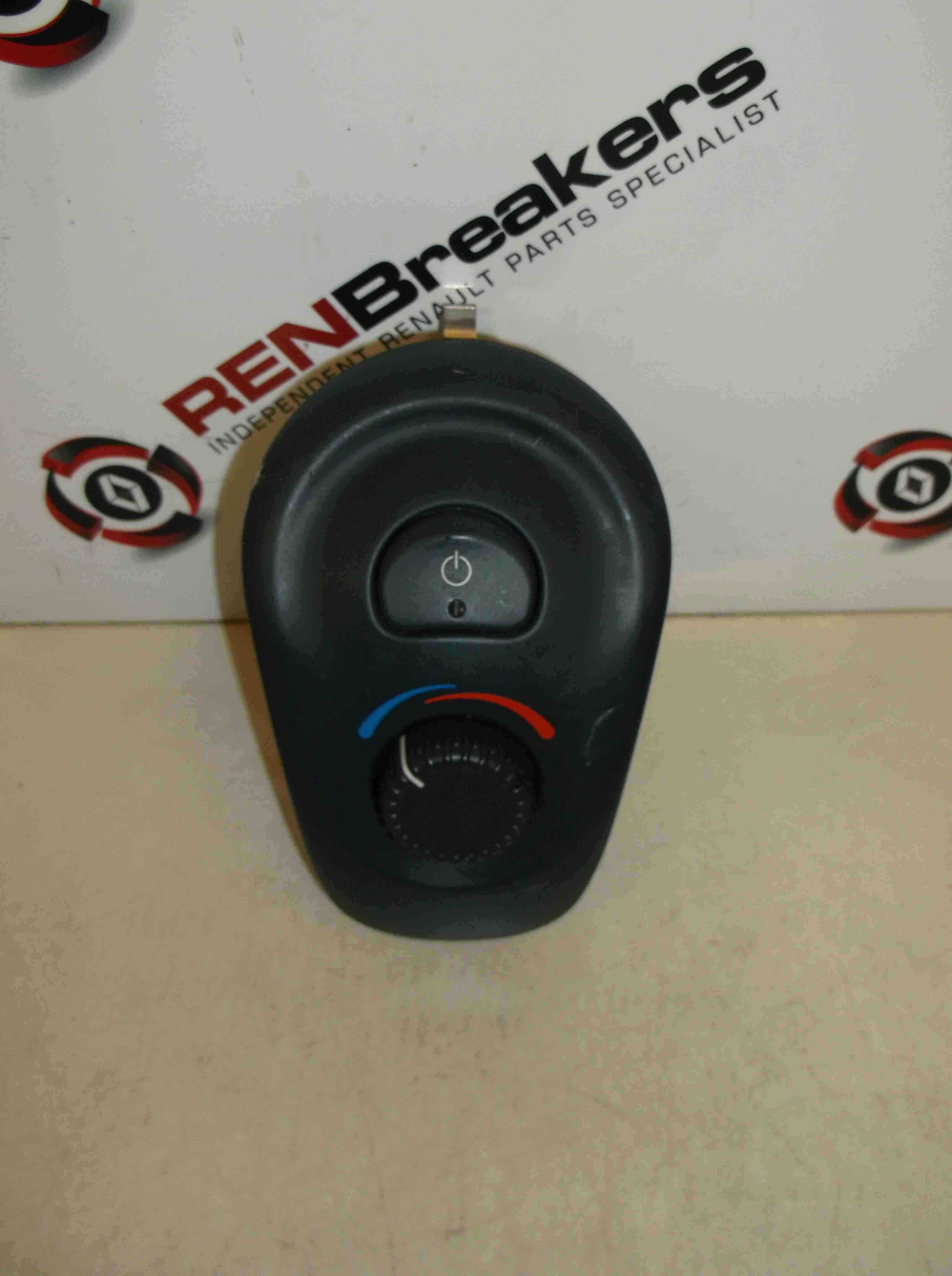 Renault Espace 1997-2003 Passenger NS Door Heater Controls Fan