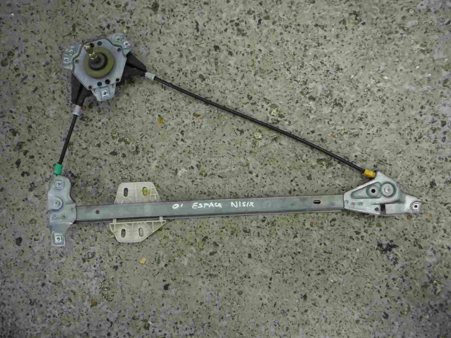 Renault Espace 1997-2003 Passenger NSR Rear Window Regulator Manual
