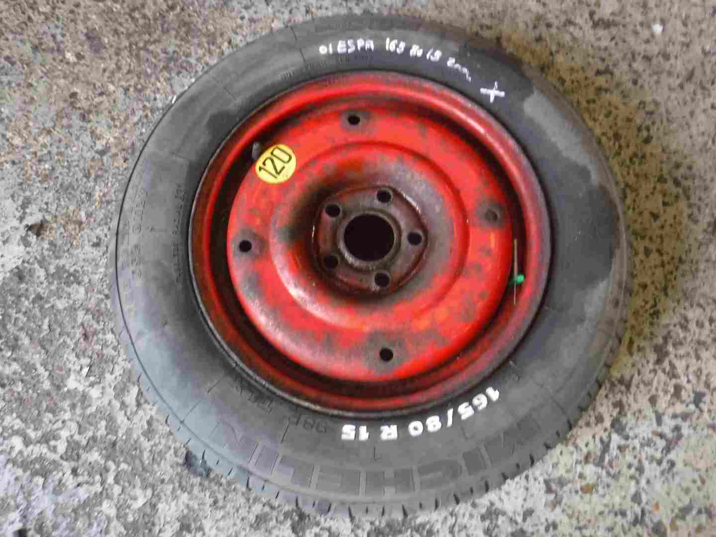 Renault Espace 1997-2003 Space Saver Spare Wheel + Tyre 165 80 15