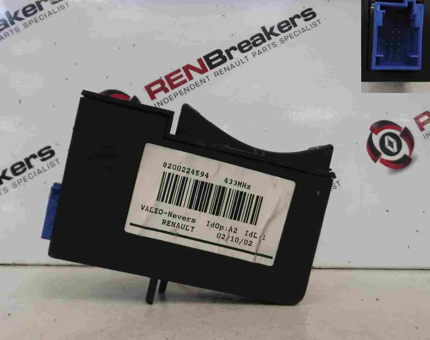 Renault Espace 2003-2006 Key Card Reader Unit 8200224594