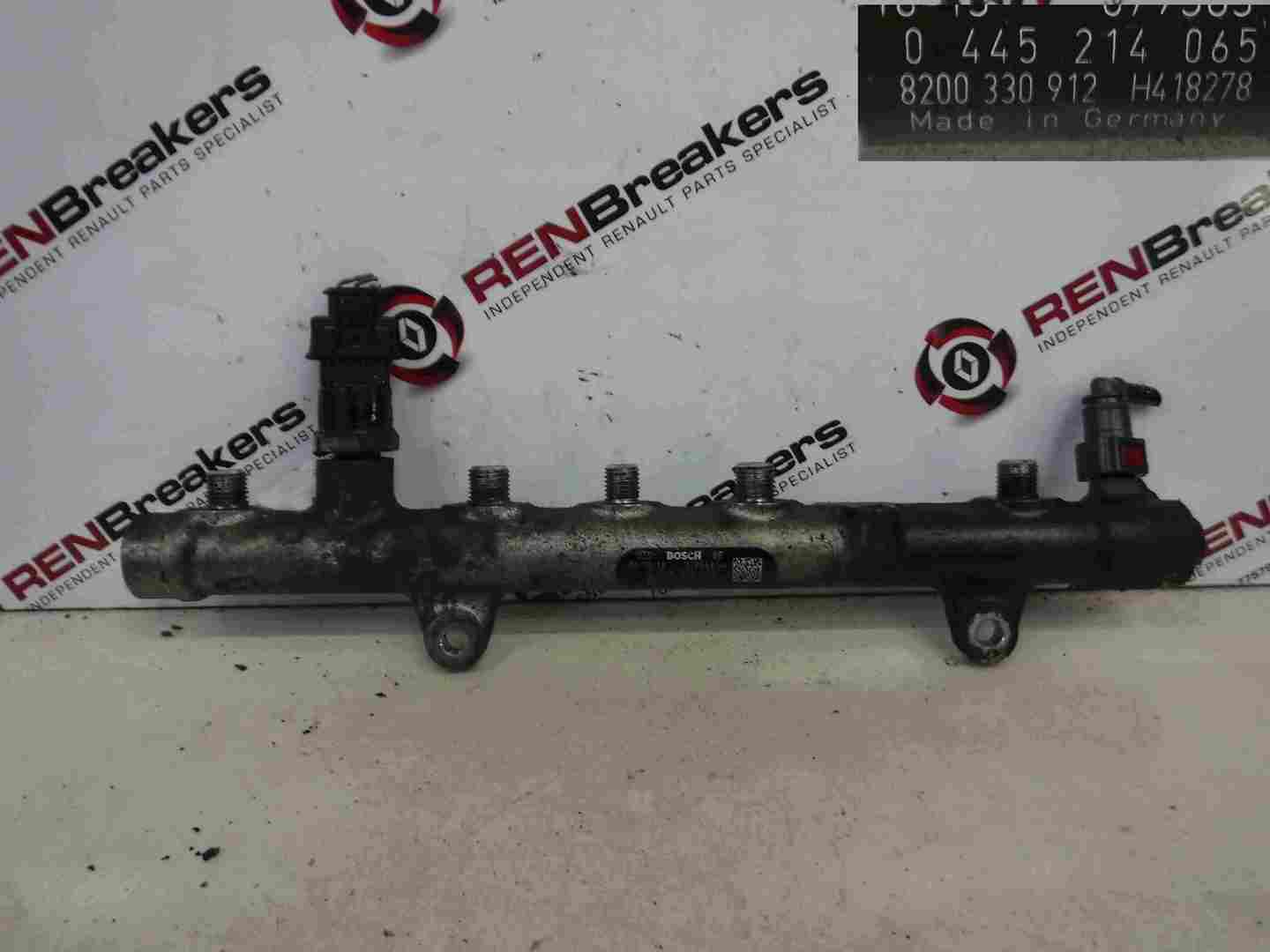 Renault Espace 2003-2009 1.9 Fuel Pressure Sensor Rail F9Q 820 0445214065