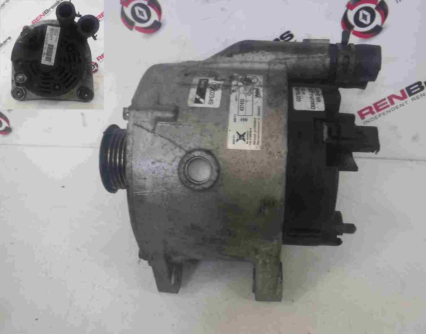 Renault Espace 2003-2013 1.9 2.2 dCi Watercooled Alternator 7711134926