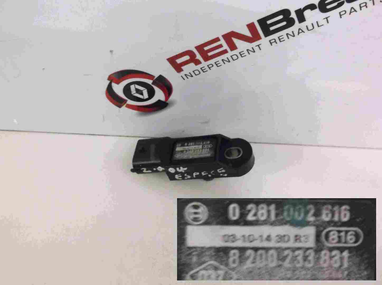 Renault Espace 2003-2013 2.0 16v Intake Inlet Manifold Map Sensor 8200233831