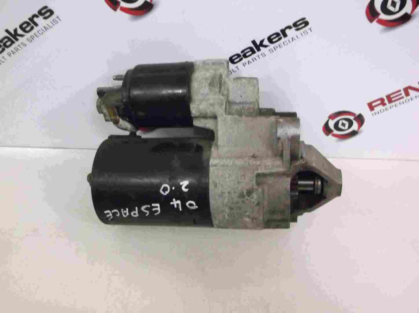 Renault Espace 2003-2013 2.0 16v Turbo Starter Motor 8200186148