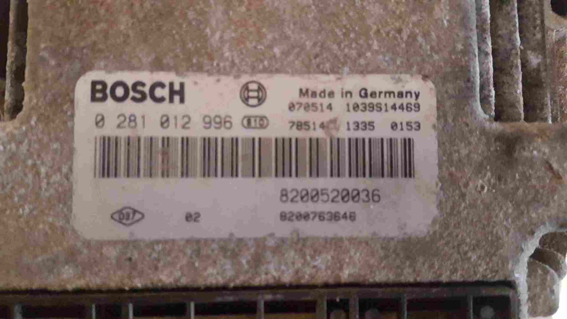 Thumb 4 Renault Espace 2003-2013 2.0 DCi ECU SET UCH BCM Lock Box + 2 Key Cards