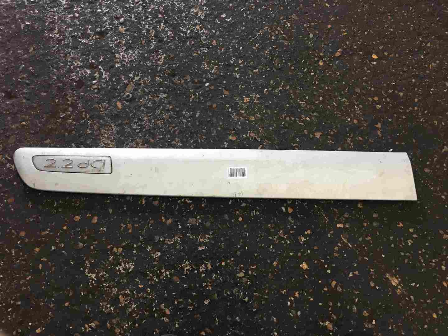 Renault Espace 2003-2013 2.2 Dci Passenger NSF Front Door Moulding Silver TEB64