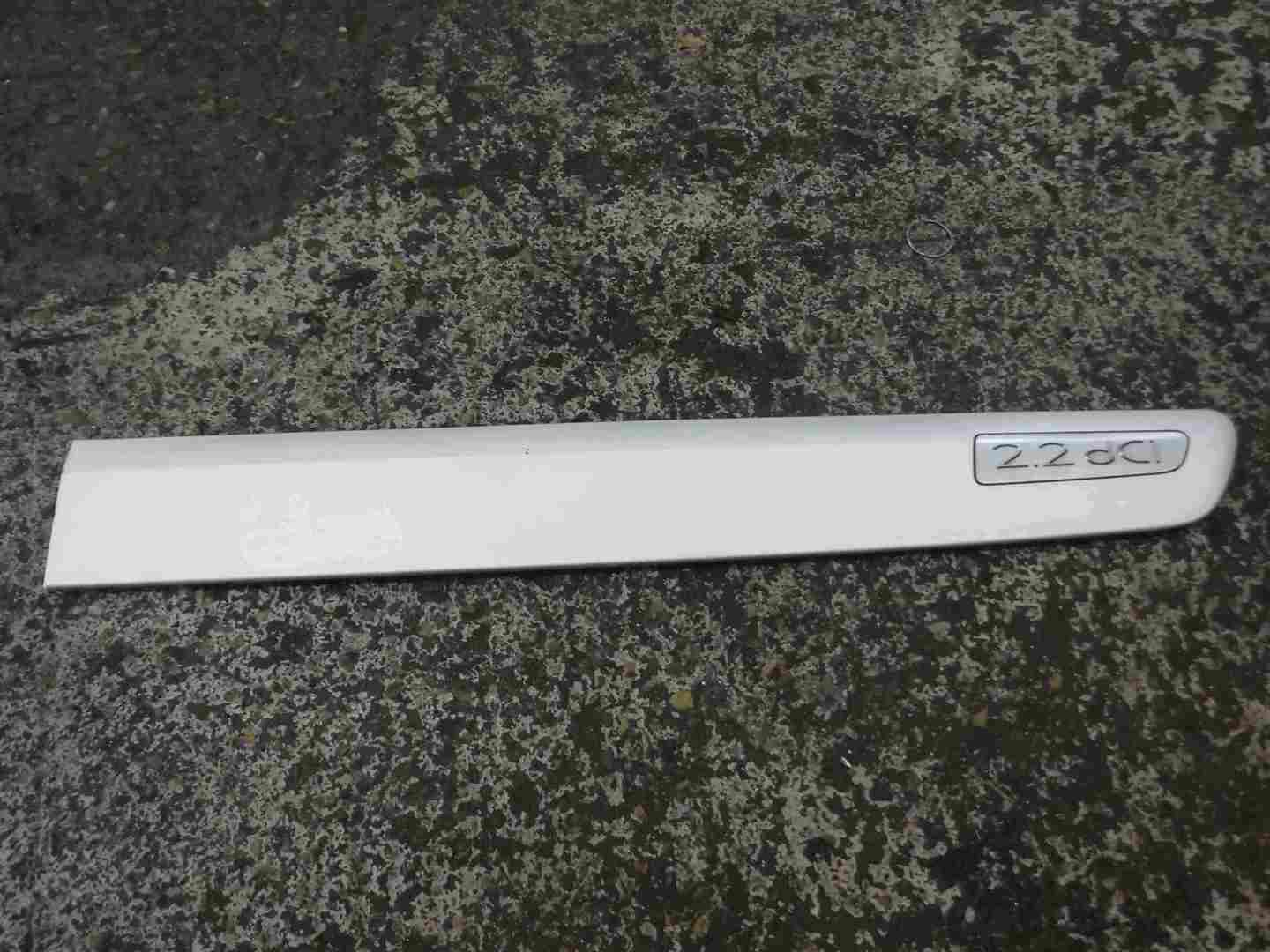 Renault Espace 2003-2013 2.2 Drivers OSF Front Door Trim Moulding Silver TED69