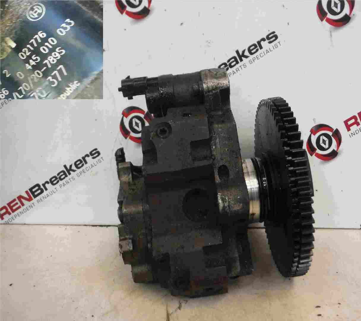 Renault Espace 2003-2013 2.2 dCi Diesel High Pressure Fuel Pump 0445010033