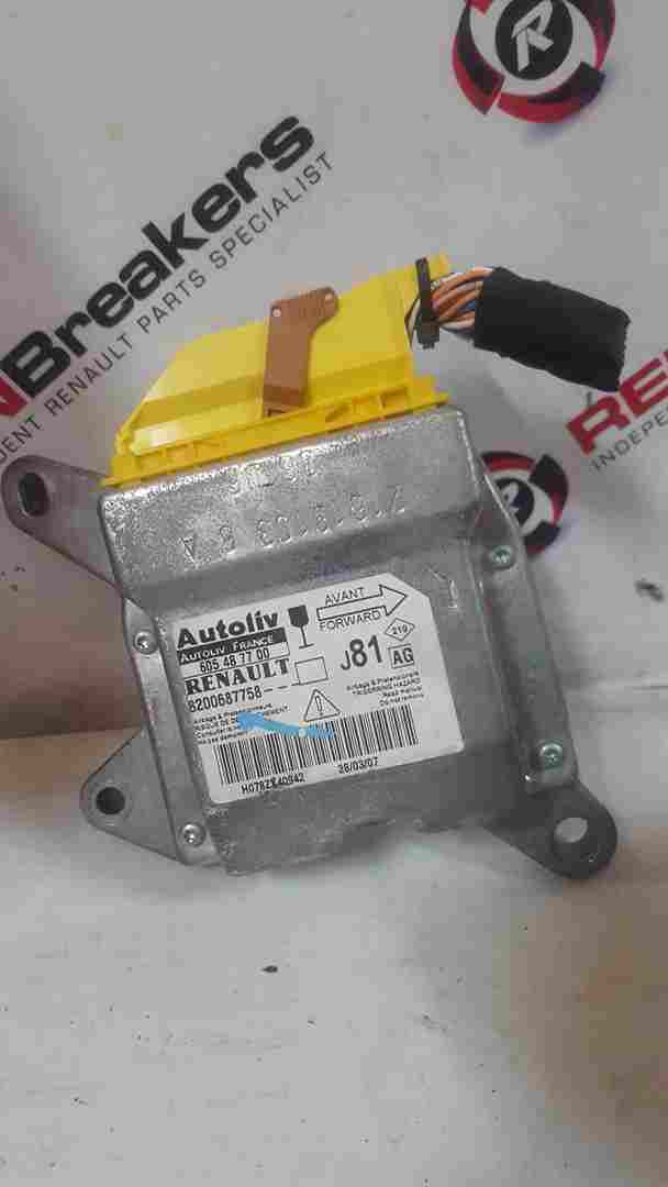 Thumb 3 Renault Espace 2003-2013 Airbag ECU Module Computer 8200687758