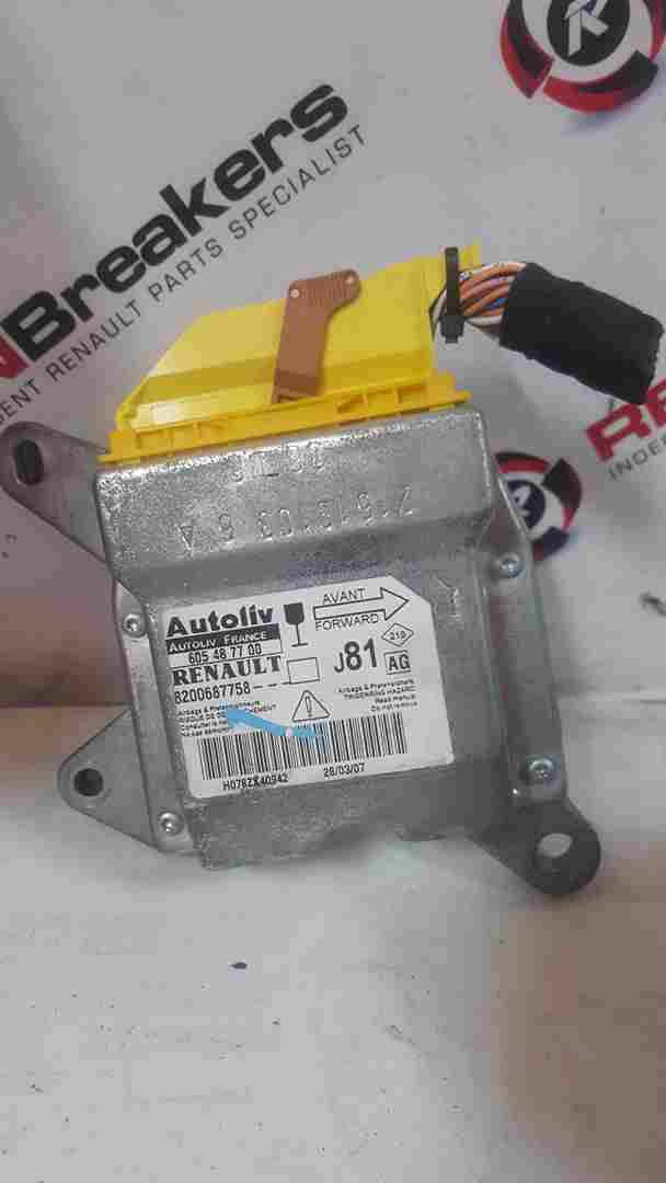 Thumb 4 Renault Espace 2003-2013 Airbag ECU Module Computer 8200687758