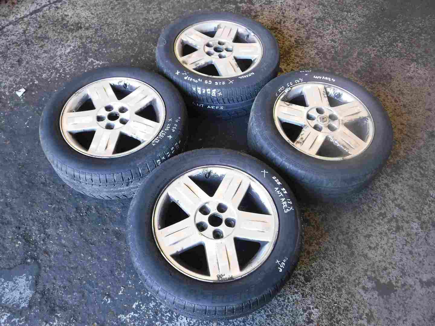 Renault Espace 2003-2013 Alloy Wheels Set 17 inch X4
