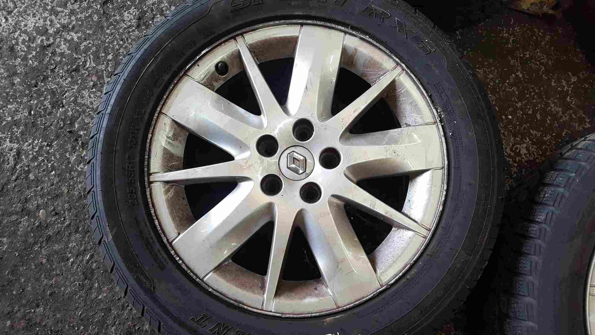 Thumb 5 Renault Espace 2003-2013 Alloy Wheels Set X4 + Tyres 225 55 17 6mm