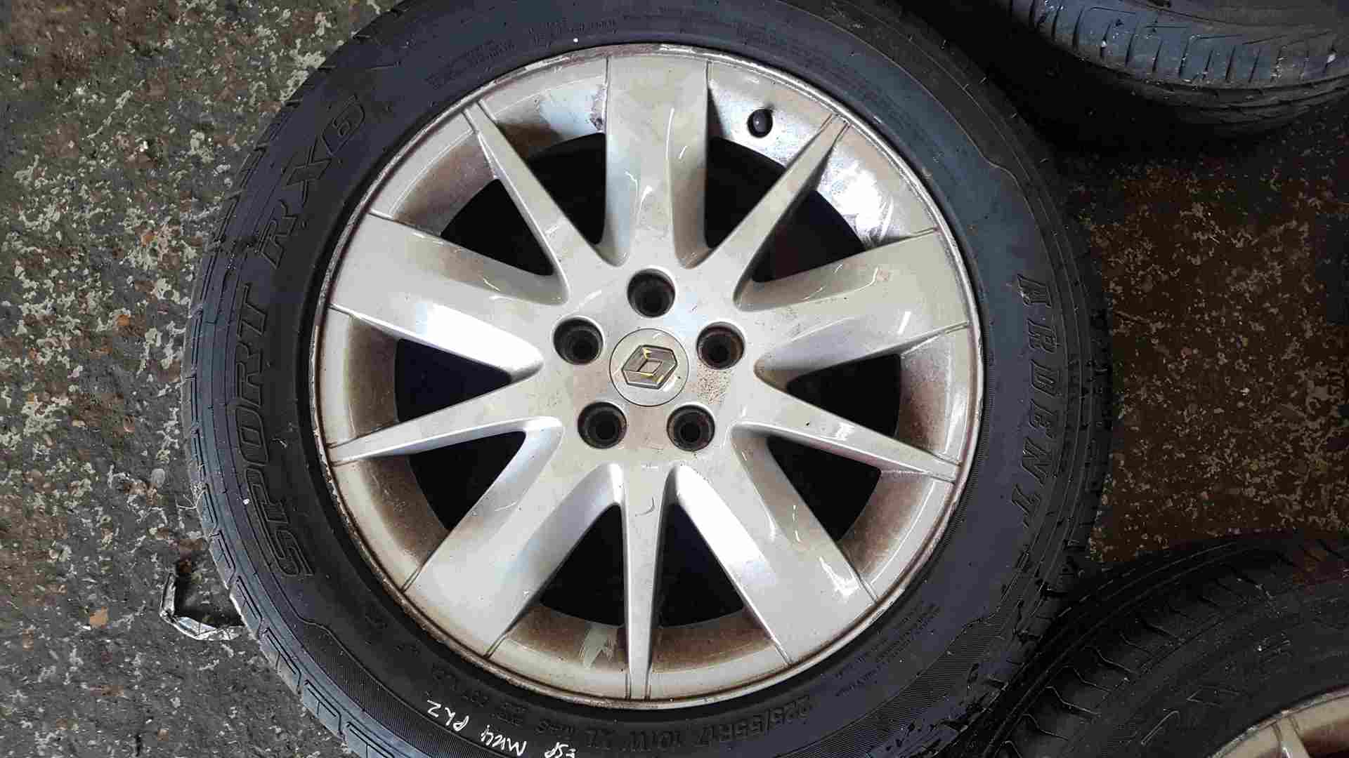 Thumb 2 Renault Espace 2003-2013 Alloy Wheels Set X4 + Tyres 225 55 17 6mm