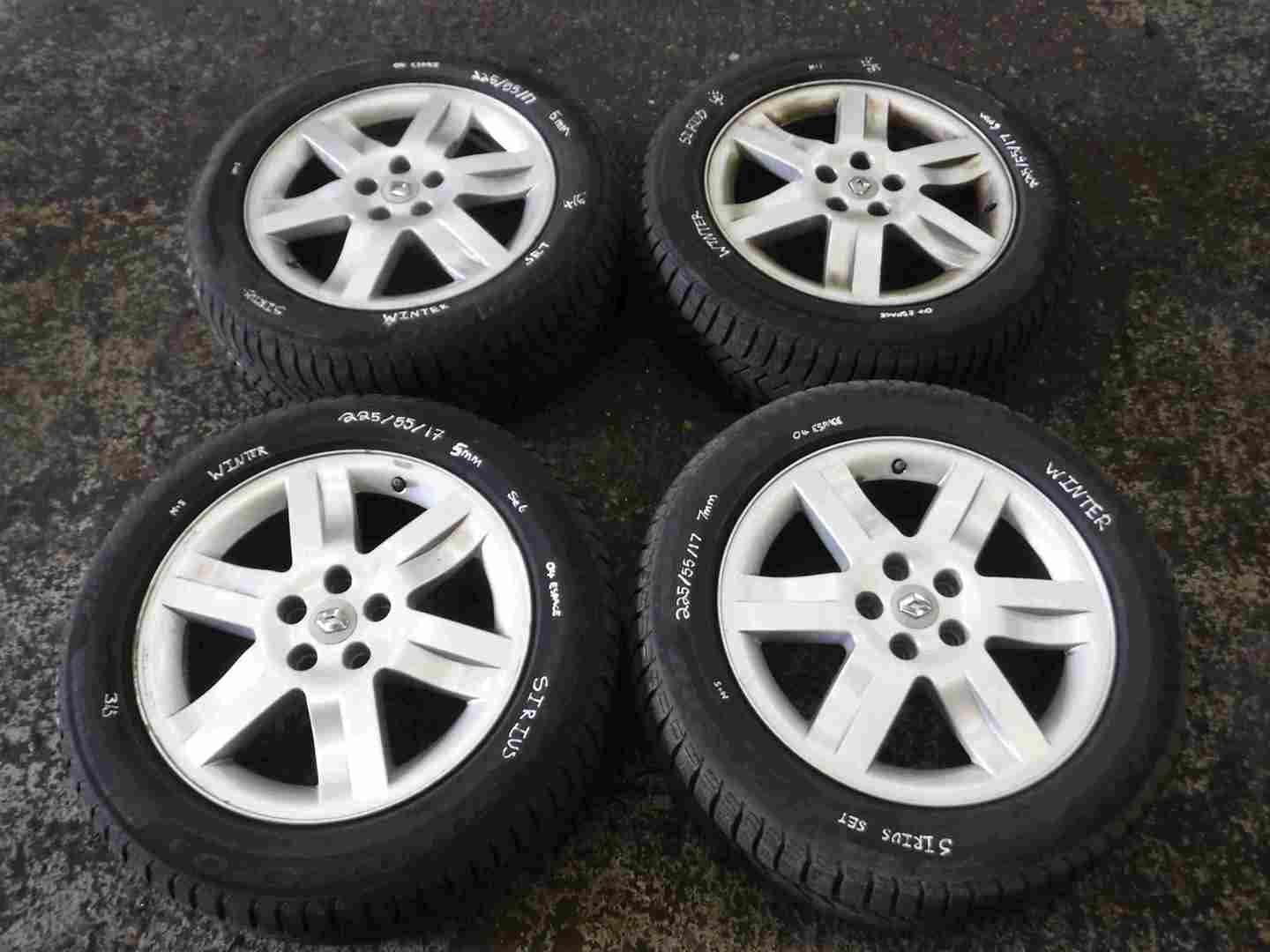 Renault Espace 2003-2013 Antares Sirius Alloy Wheels Set X4 17inch
