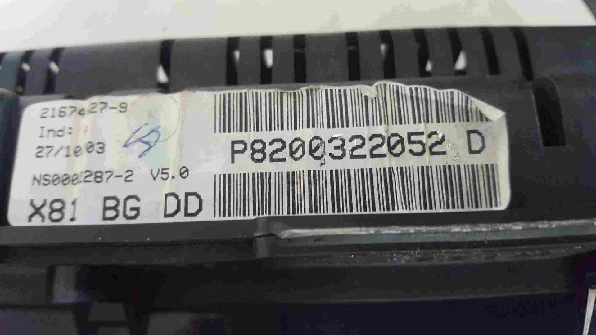 Thumb 3 Renault Espace 2003-2013 Dashboard Instrument Clocks Speedo Panel 8200322052
