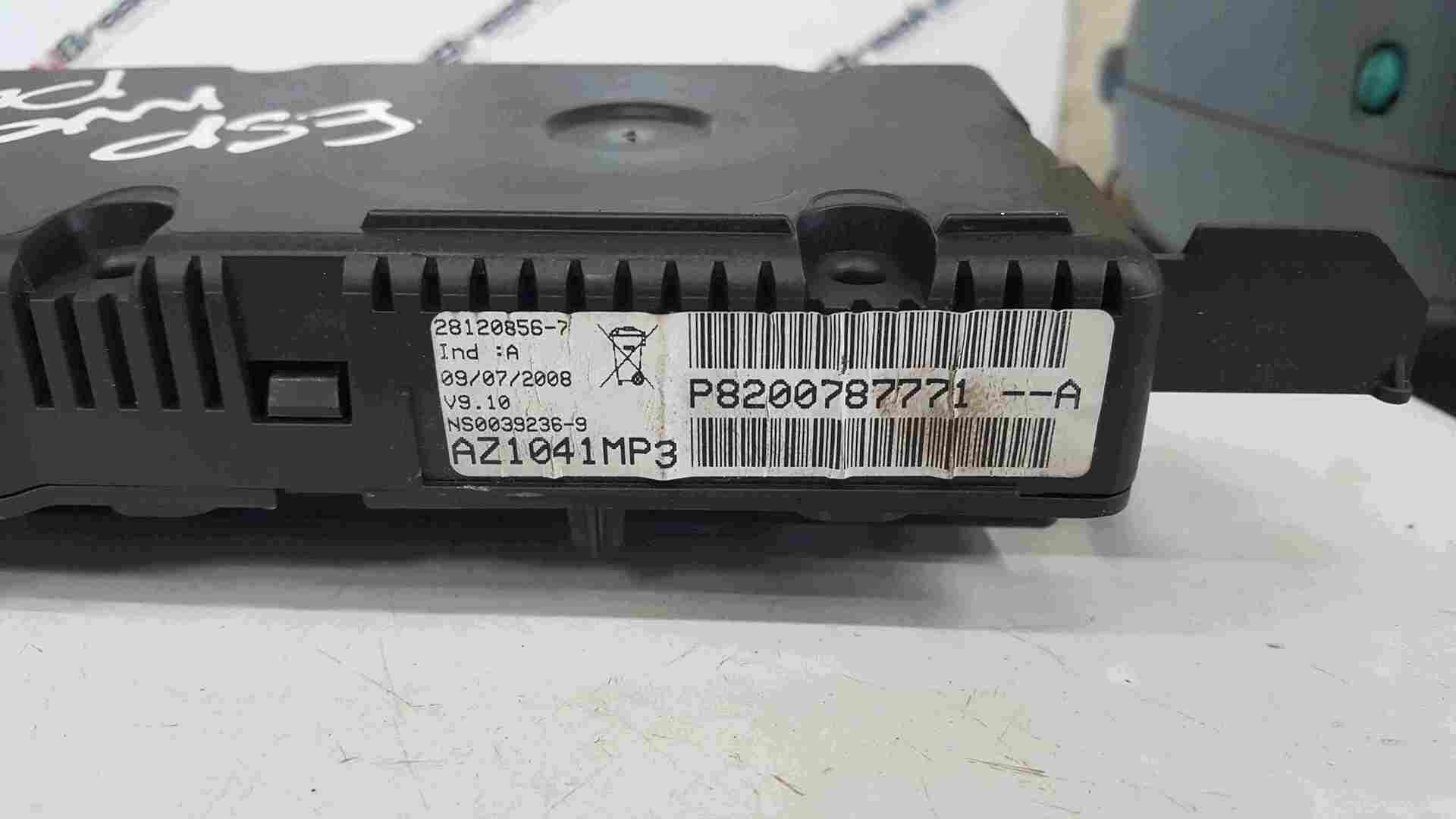 Thumb 3 Renault Espace 2003-2013 Dashboard Instrument Panel Clocks 8200787771