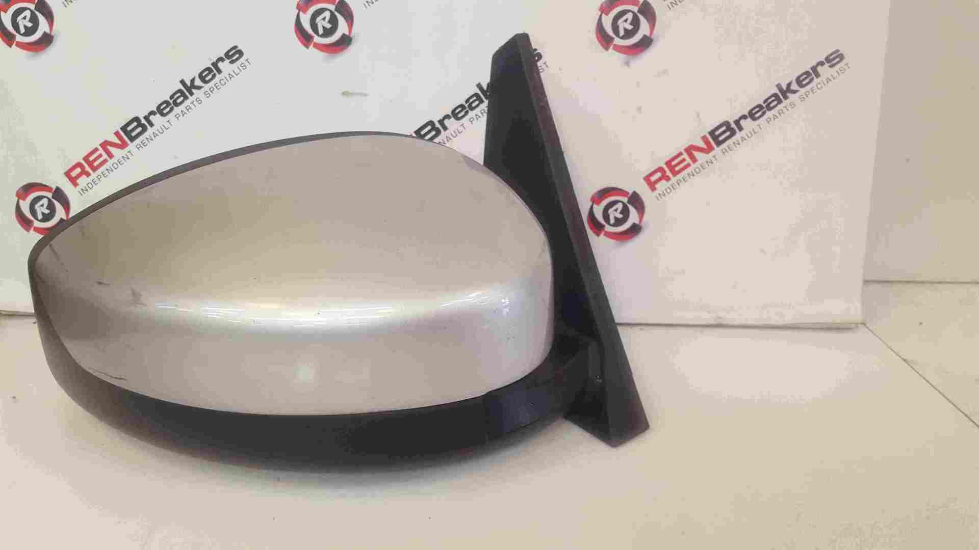 Renault Espace 2003-2013 Drivers OS Wing Mirror Silver TED69