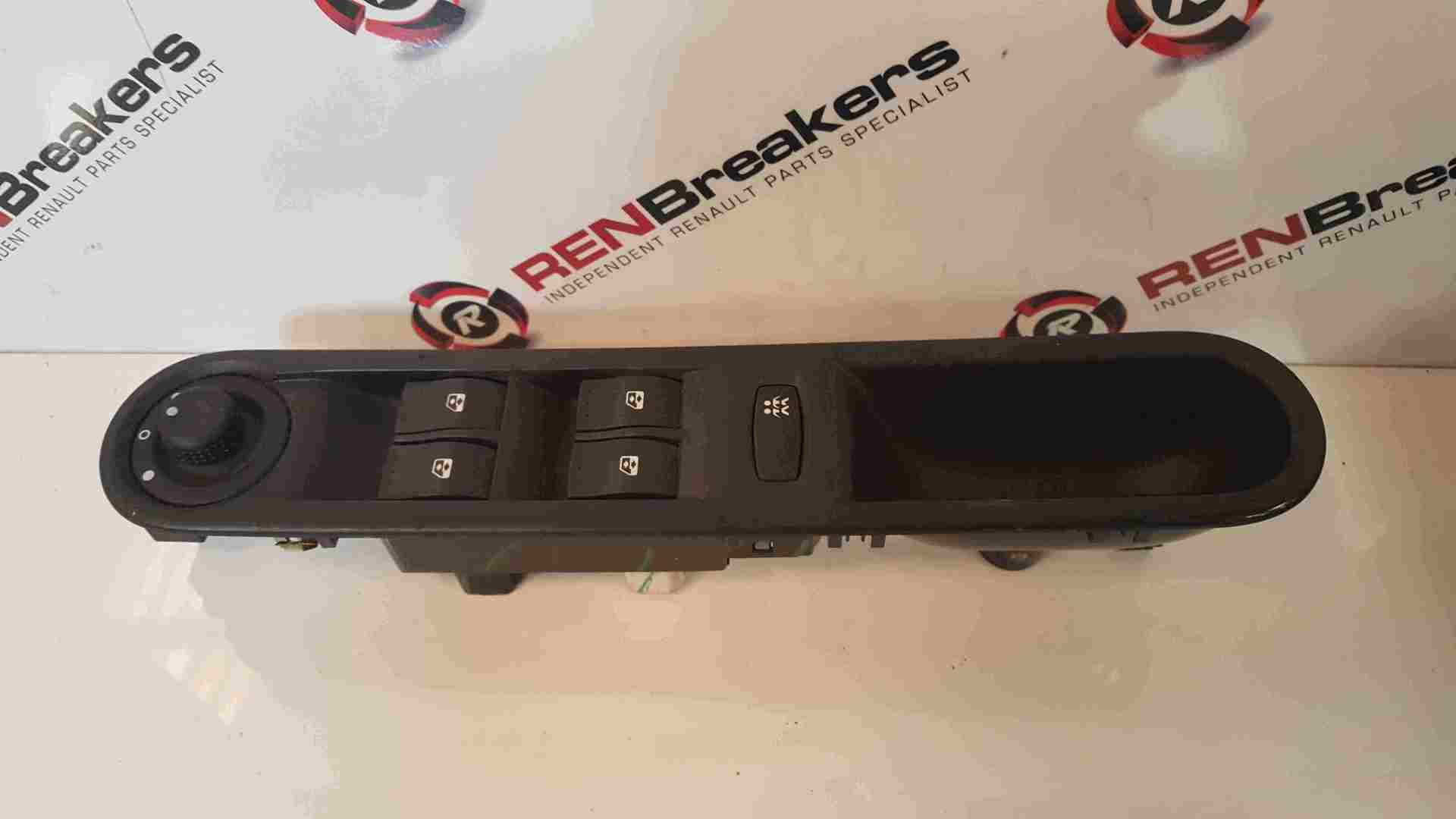 Renault Espace 2003-2013 Drivers OSF Front Window Switches + Panel