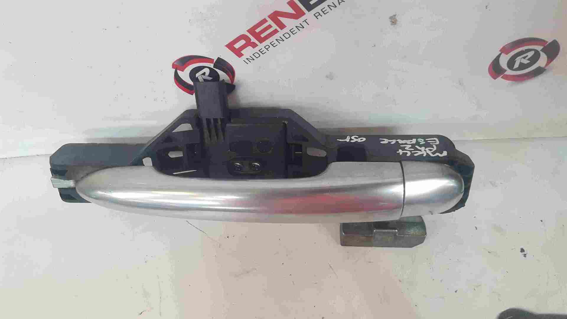 Renault Espace 2003-2013 Drivers OSR Rear Door Handle Silver