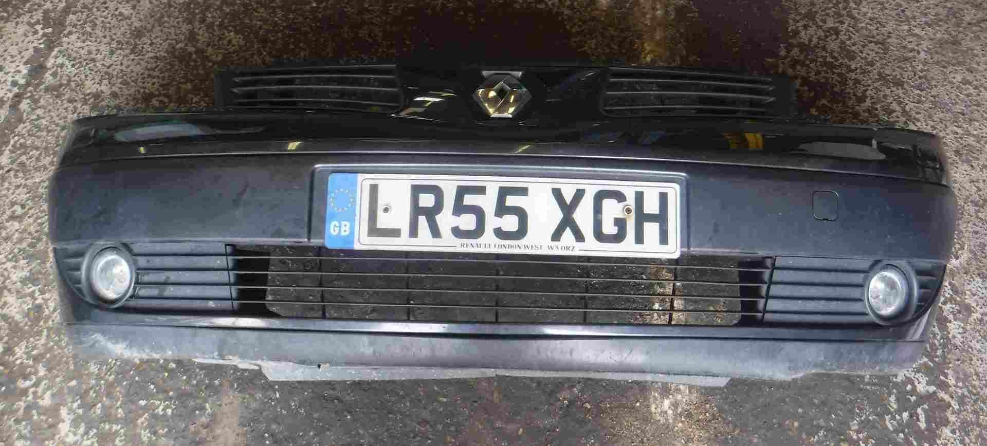 Renault Espace 2003-2013 Front Bumper Grey TEB66