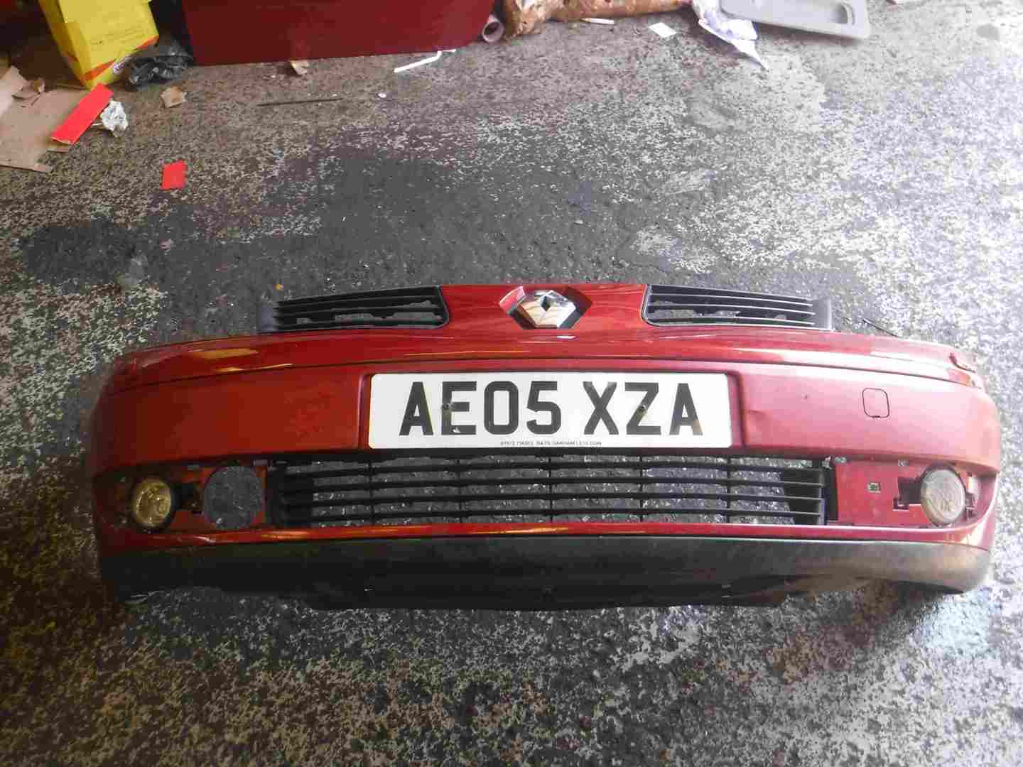Renault Espace 2003-2013 Front Bumper Red TEB76