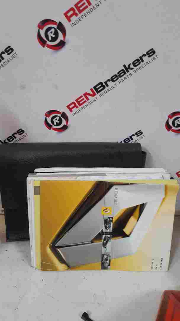 Renault Espace 2003-2013 Handbook Guide Booklet + Leather Wallet
