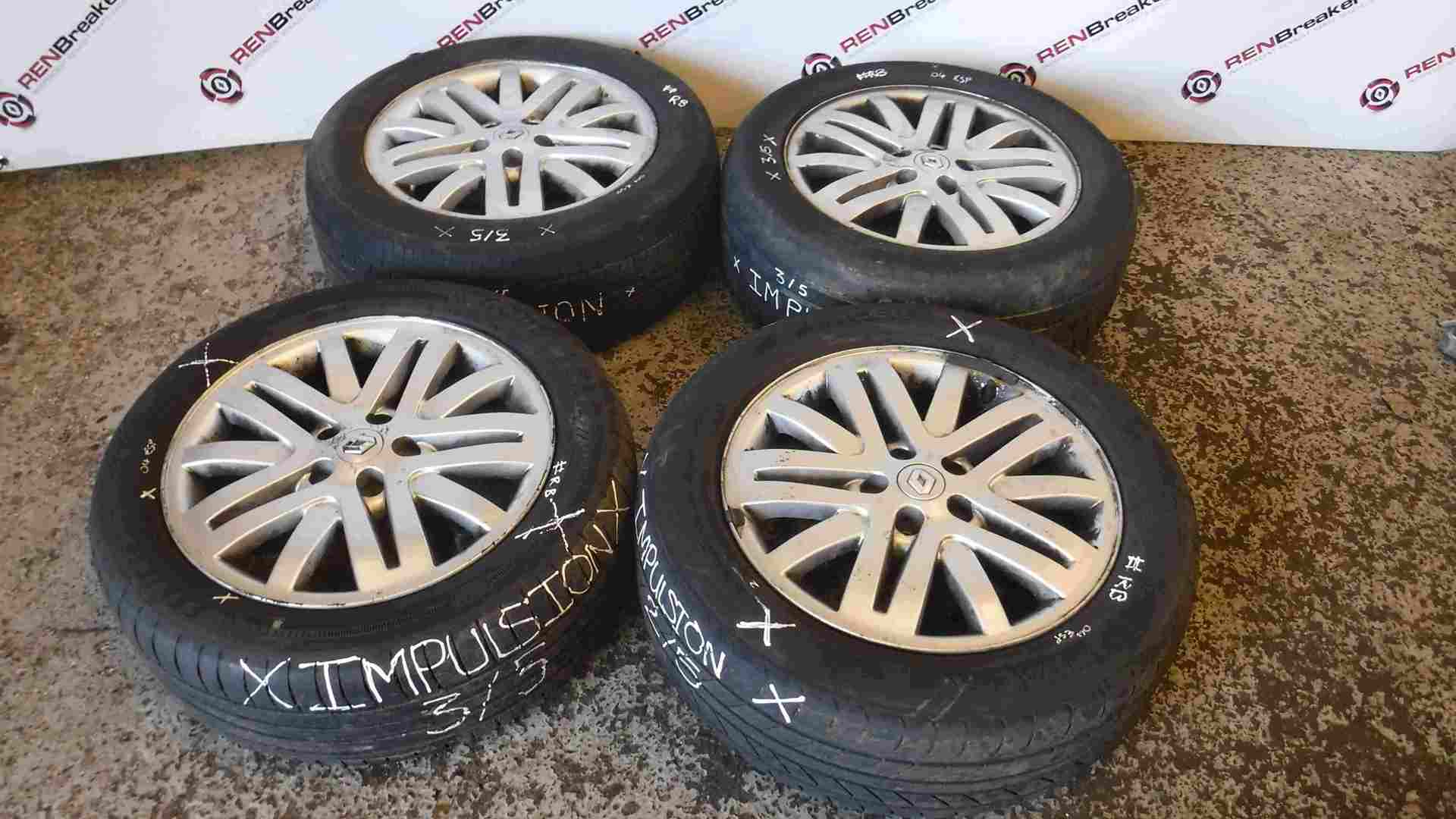 Renault Espace 2003-2013 Impulsion Alloy Wheels Set X4 17inch
