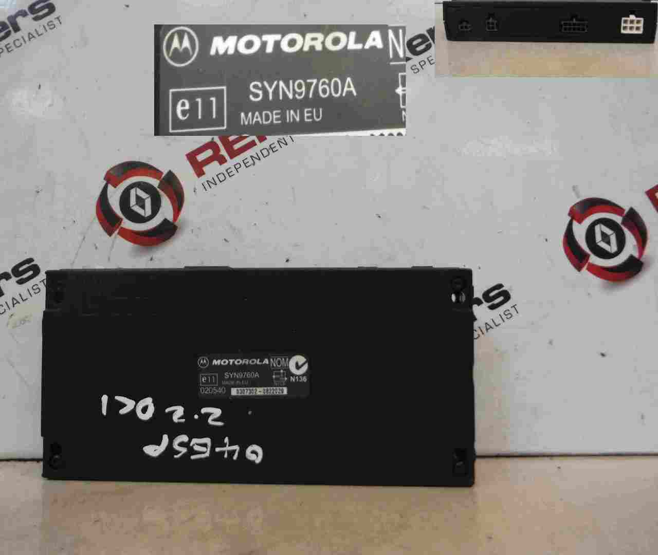 Renault Espace 2003-2013 Motorola Hands Free Car Kit Electronic Box