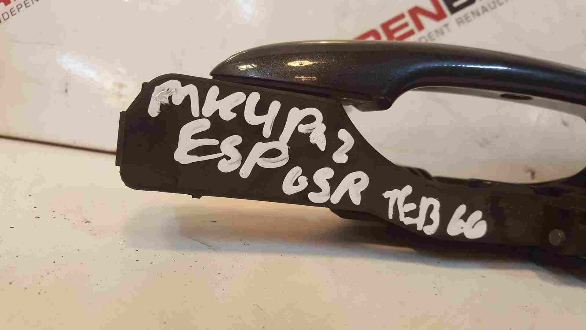 Thumb 6 Renault Espace 2003-2013 OSR Drivers Rear Door Pull Handle + Sensor Teb66 Blue