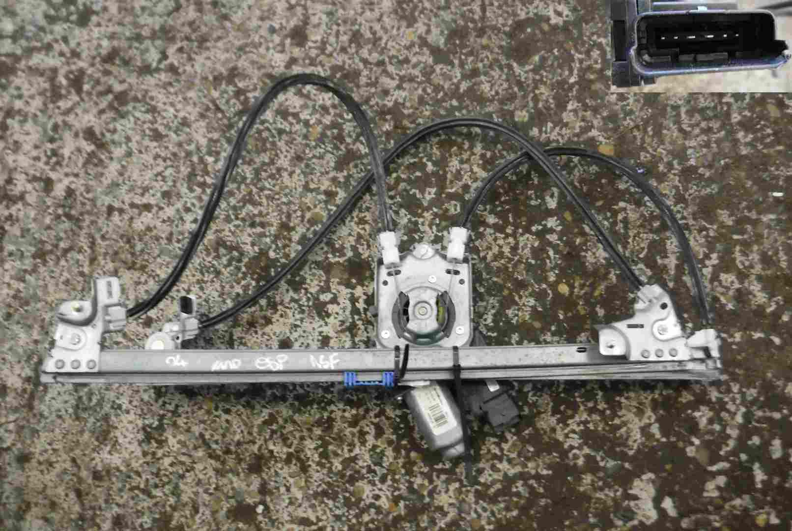 Renault Espace 2003-2013 Passenger NSF Front Window Motor   Regulator 6Pin