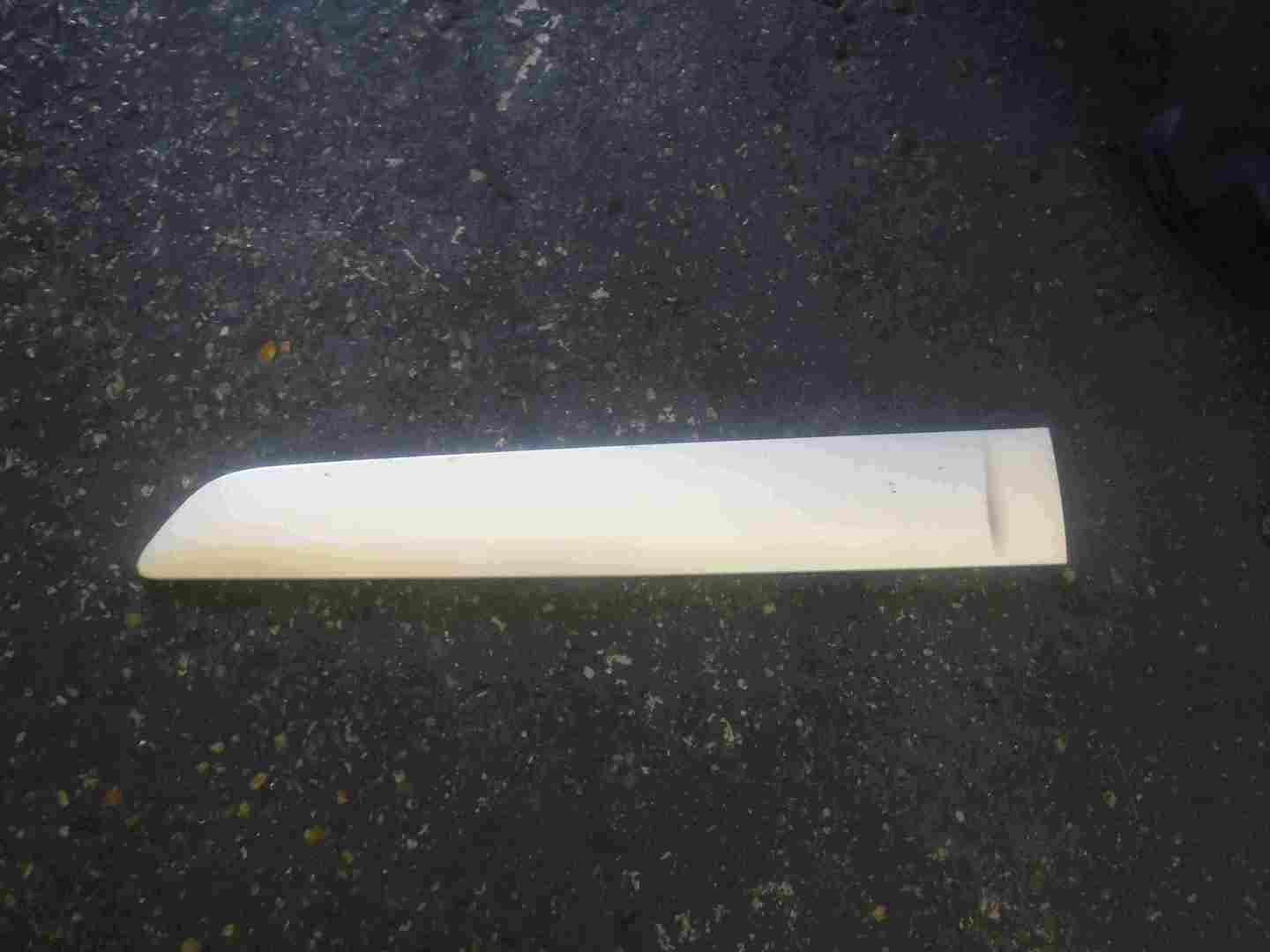 Renault Espace 2003-2013 Passenger NSR Rear Door Moulding Trim Silver