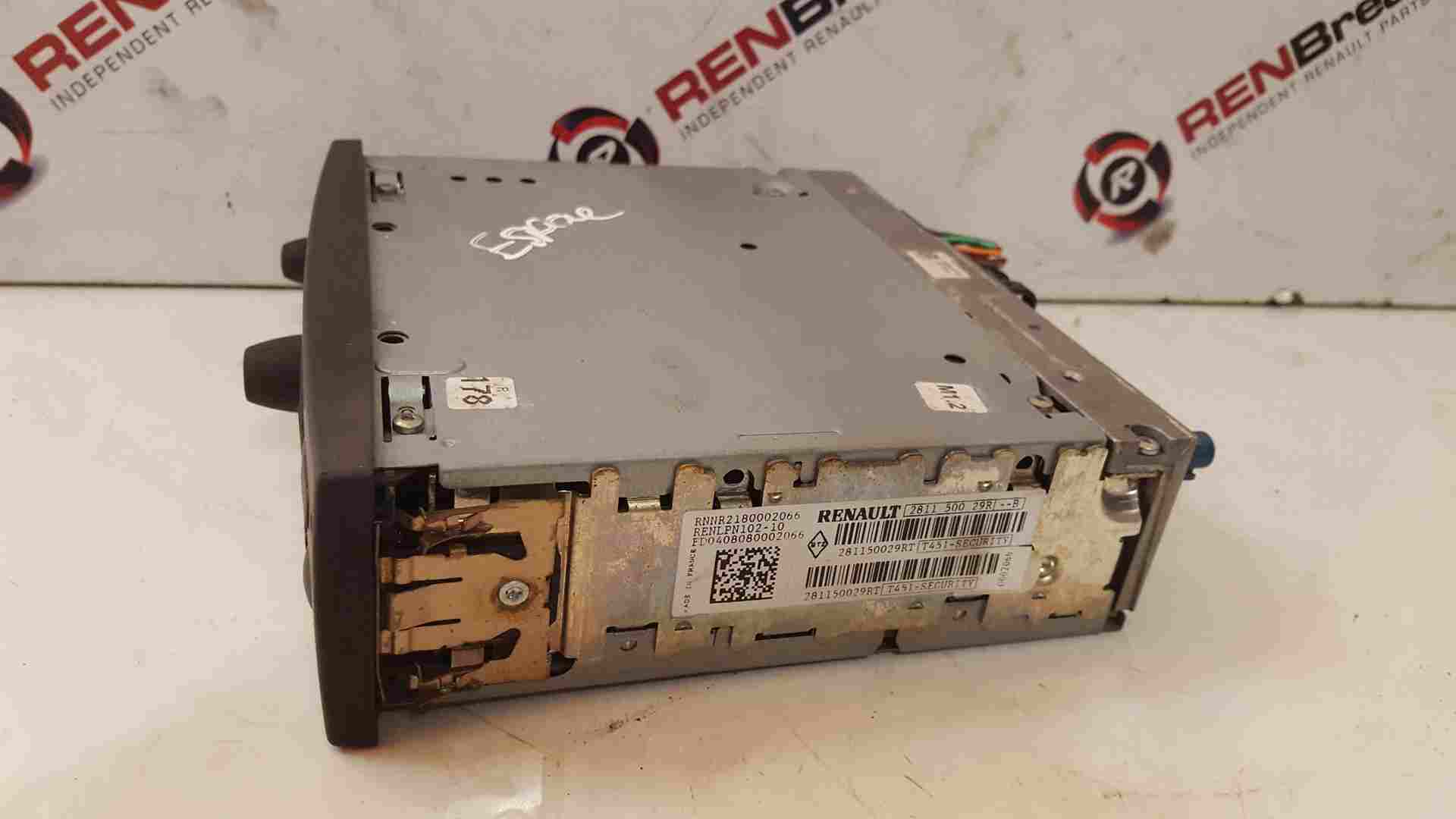 Thumb 3 Renault Espace 2003-2013 Radio Nav CD Player Unit 281150029r