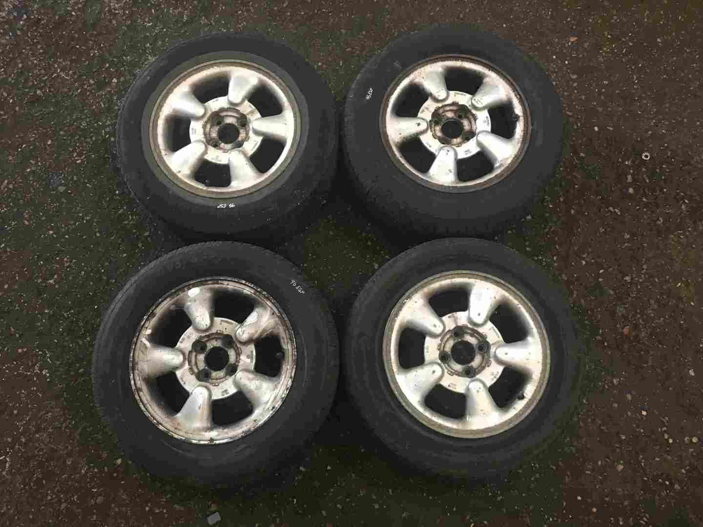 Renault Espace MK2 1991-1997 Alloy Wheels Set X4 15inch 7700813777