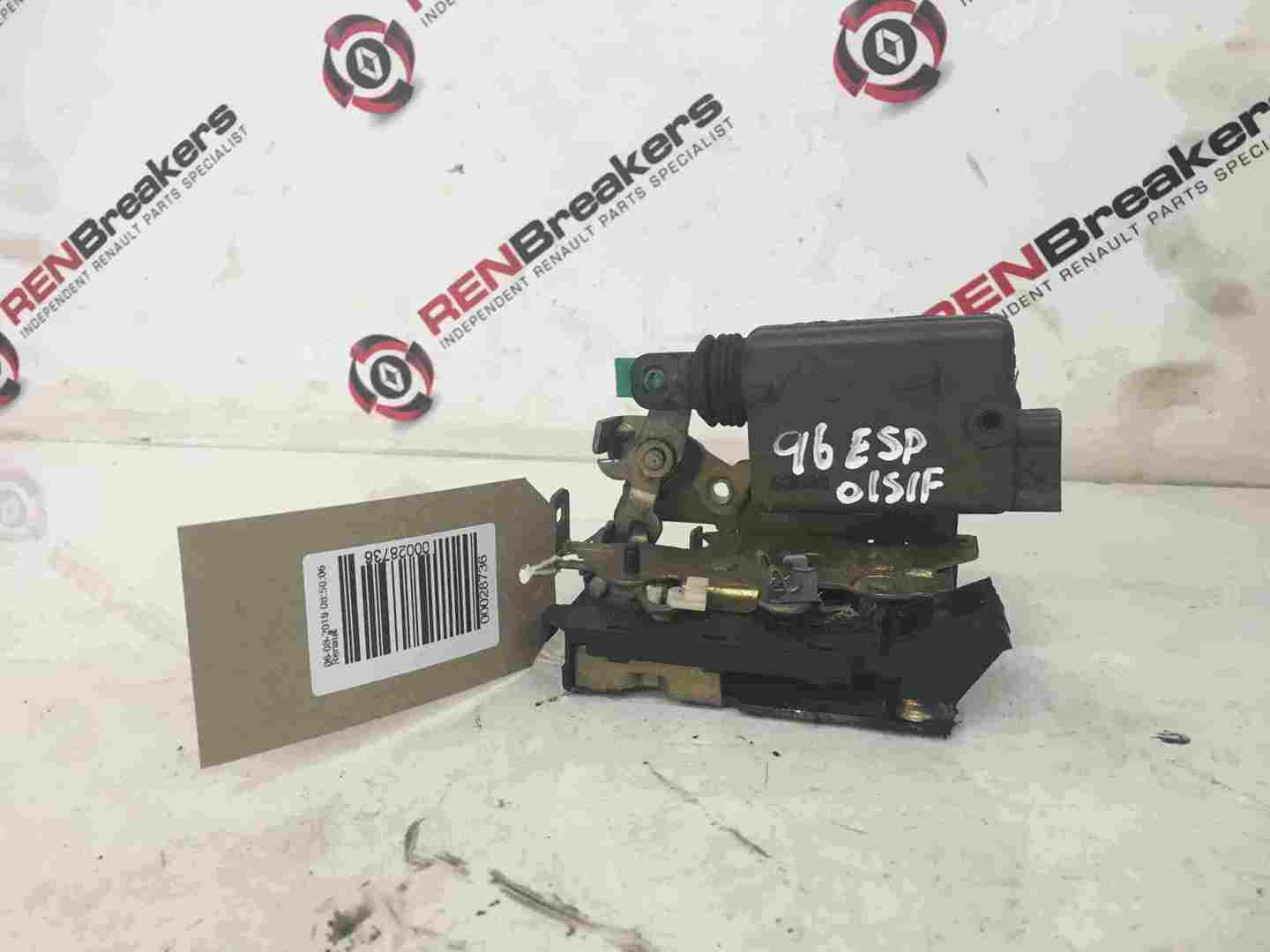 Renault Espace MK2 1991-1997 Drivers OSF Front Door Lock Mechanism