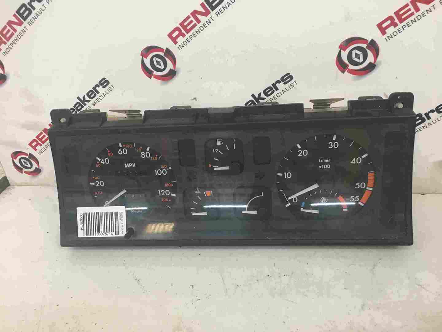 Renault Espace MK2 1991-1997 Instrument Panel Clocks Dials Gauges 6025110980