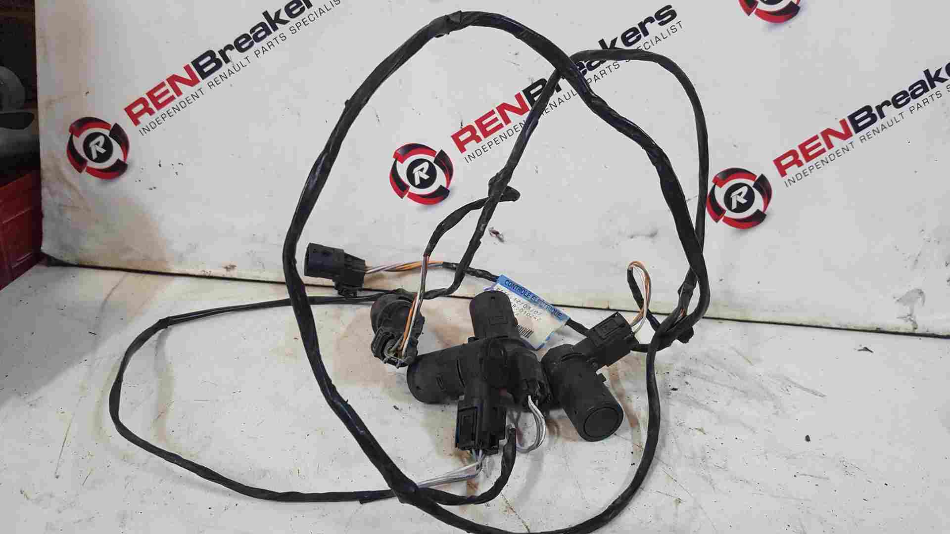 Renault Espace MK4 2006-2013 Rear Bumper Reverse Sensors + Loom 8200417705