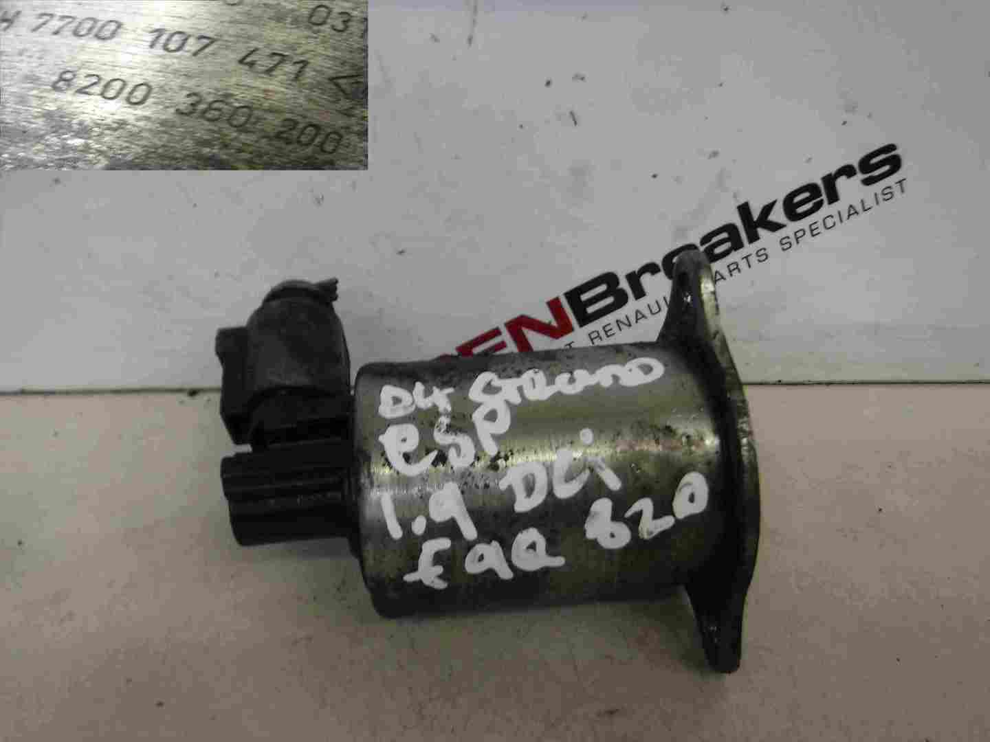 Renault Grand Espace 2003-2013 1.9 dCi EGR Valve 7700107471 8200542997