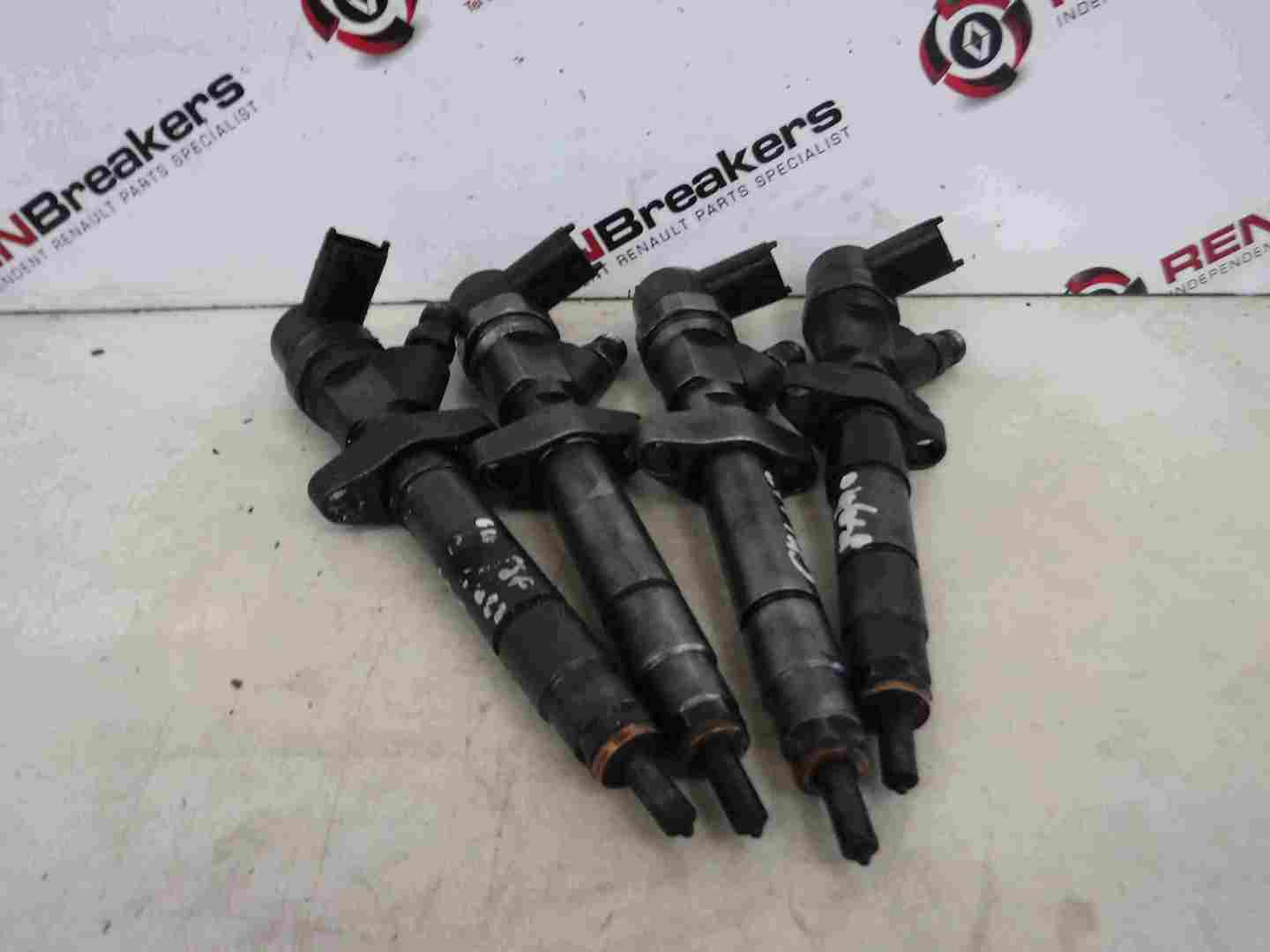 Renault Espace 2003-2013 2.2 dCi Diesel Fuel Injectors X4 Set G9T 0445110084