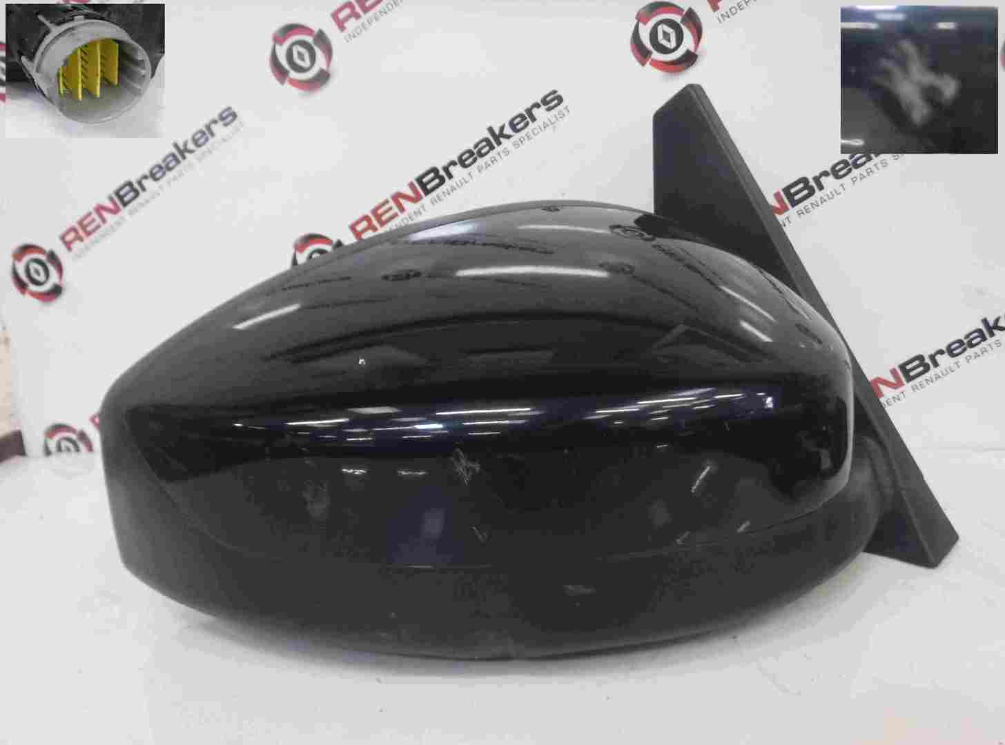 Renault Grand Espace 2003-2013 Drivers OS Wing Mirror Blue 472