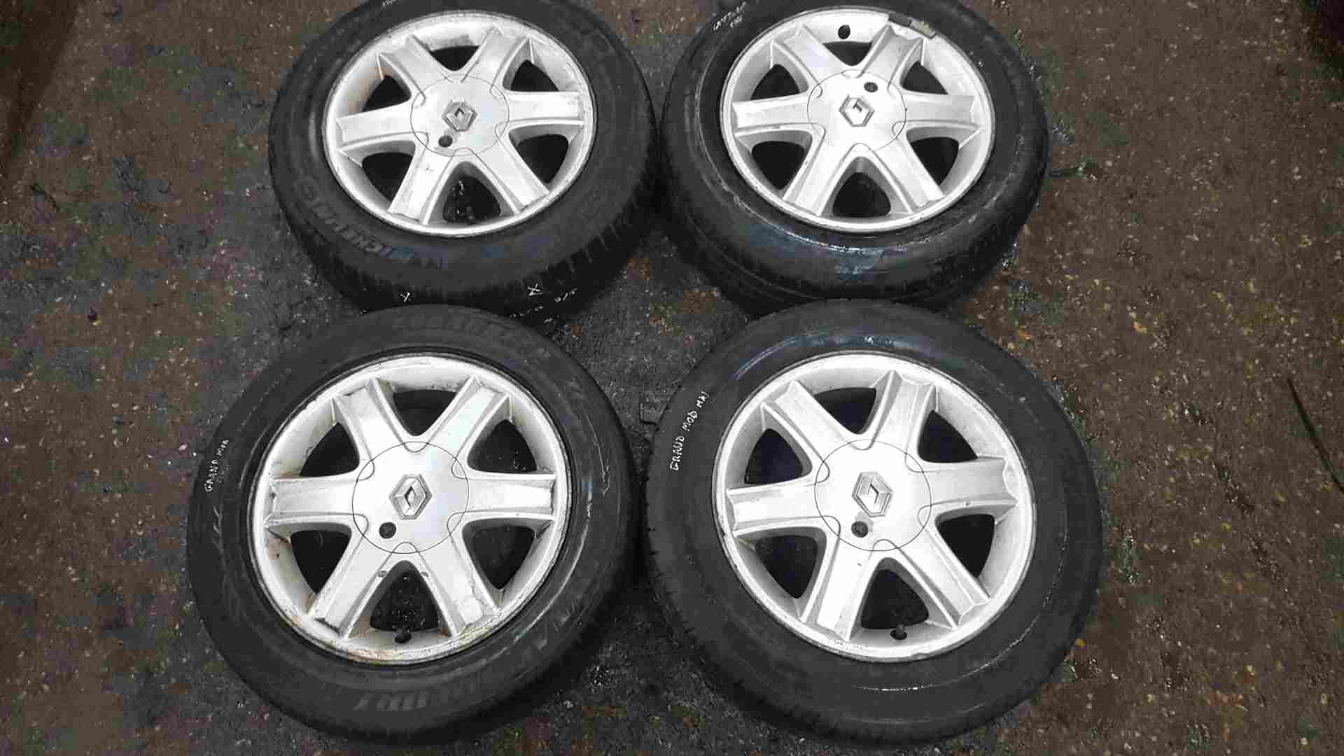 Renault Grand Modus 2004-2012 Bariocco Alloy Wheels Set X4 15inch