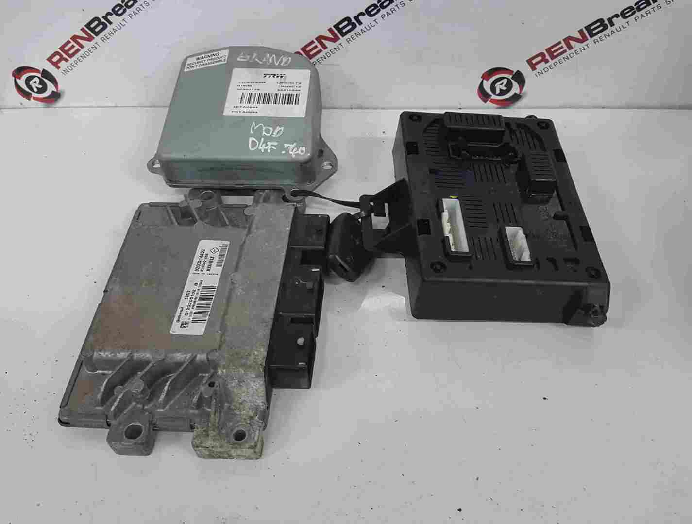 Thumb 5 Renault Grand Modus 2008-2012 1.2 16v ECU Set UCH BCM Immobiliser + Key Fob