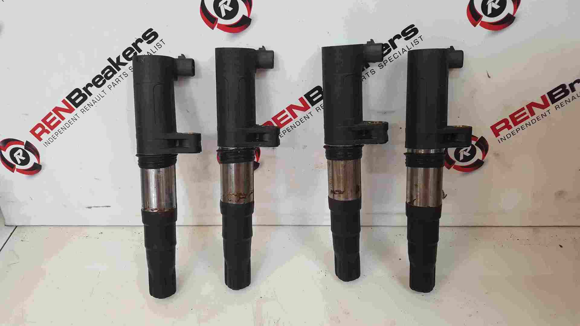 Renault Grand Modus 2008-2012 1.4 1.6 16v Ignition Coil Pencil X4 Set